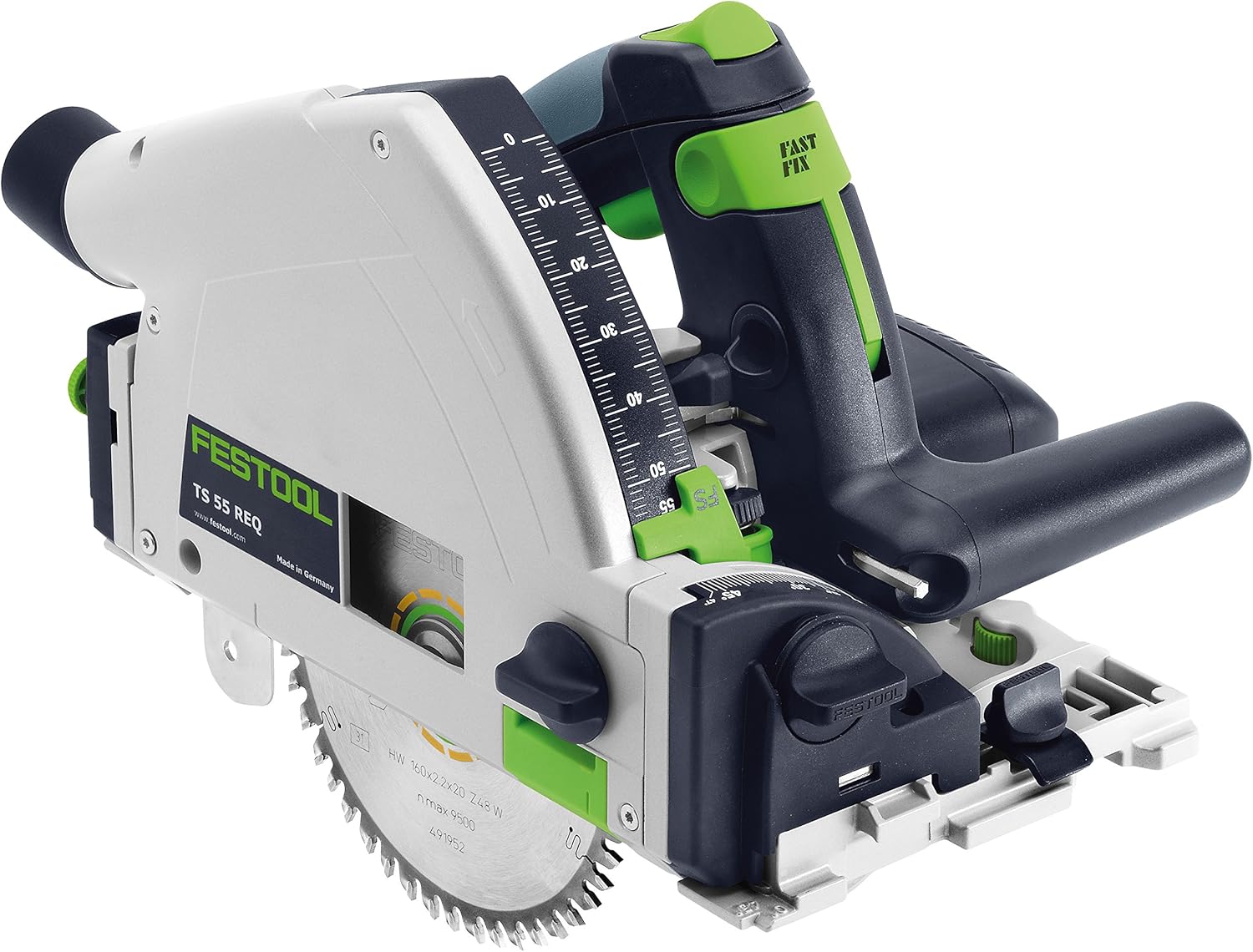 Festool TS 55 REQ Plunge Cut Track Saw - Design and Build Quality