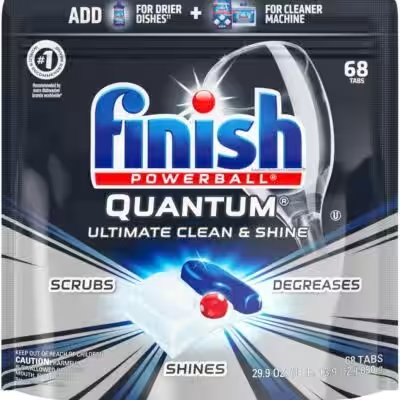 Finish Quantum Infinity Shine Dishwasher Detergent 68 Tabs Review 2026: Our Honest Verdict After Weeks of Testing - Product Image