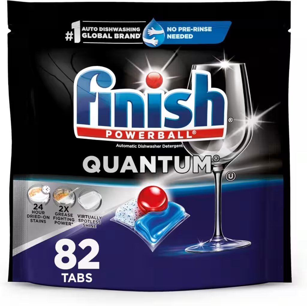 Finish Quantum Ultimate Clean Shine Dishwasher Detergent 82ct Review: Why This 4.7-Star Amazon Best-Seller Deserves the Hype - Product Image