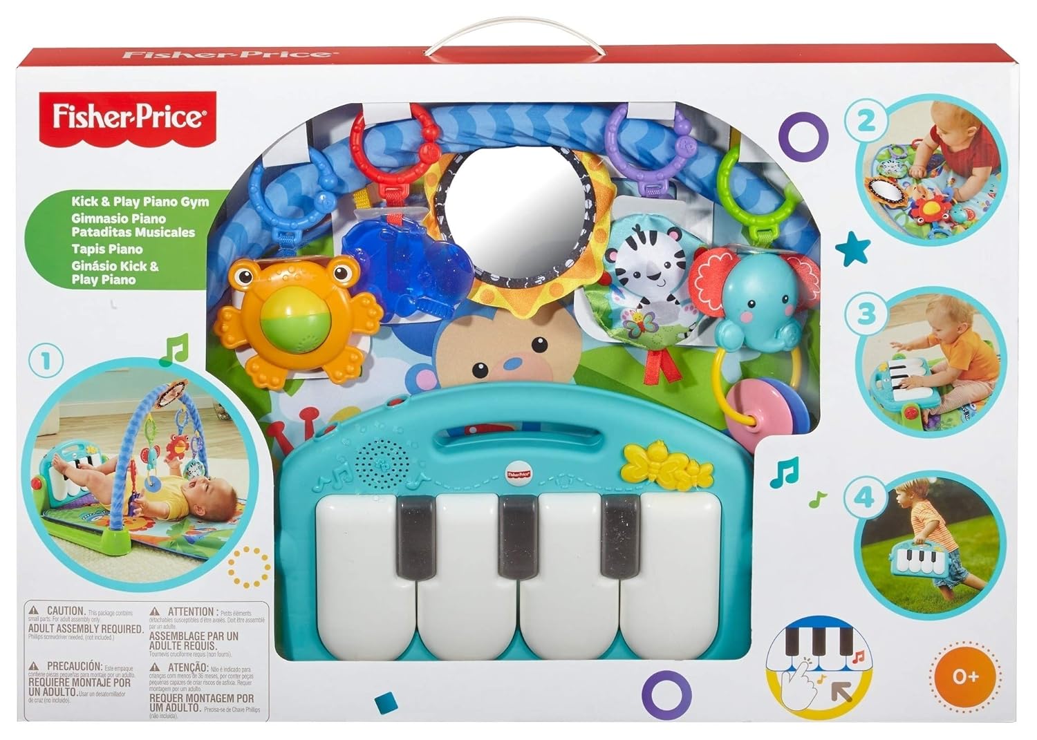 Fisher-Price Deluxe Kick and Play Piano Gym - How It Compares