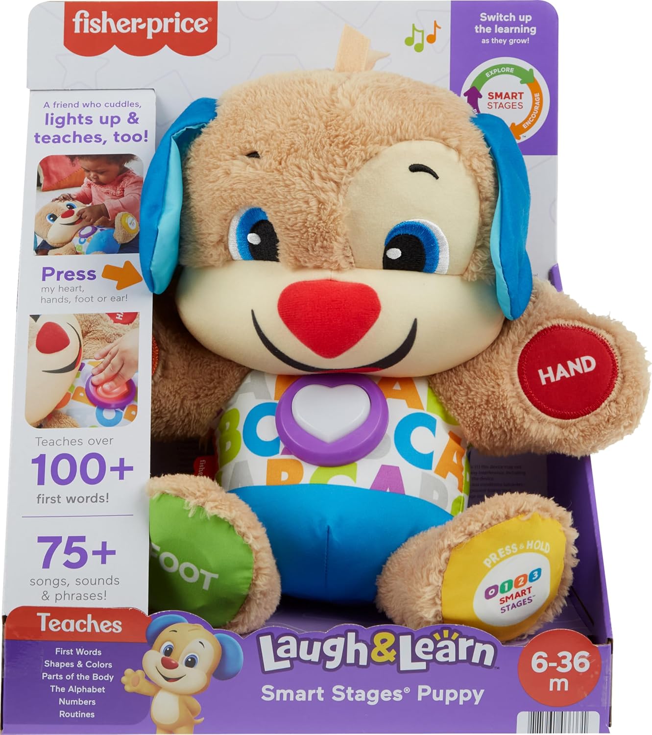 Fisher-Price Laugh and Learn Smart Stages Puppy - How It Compares