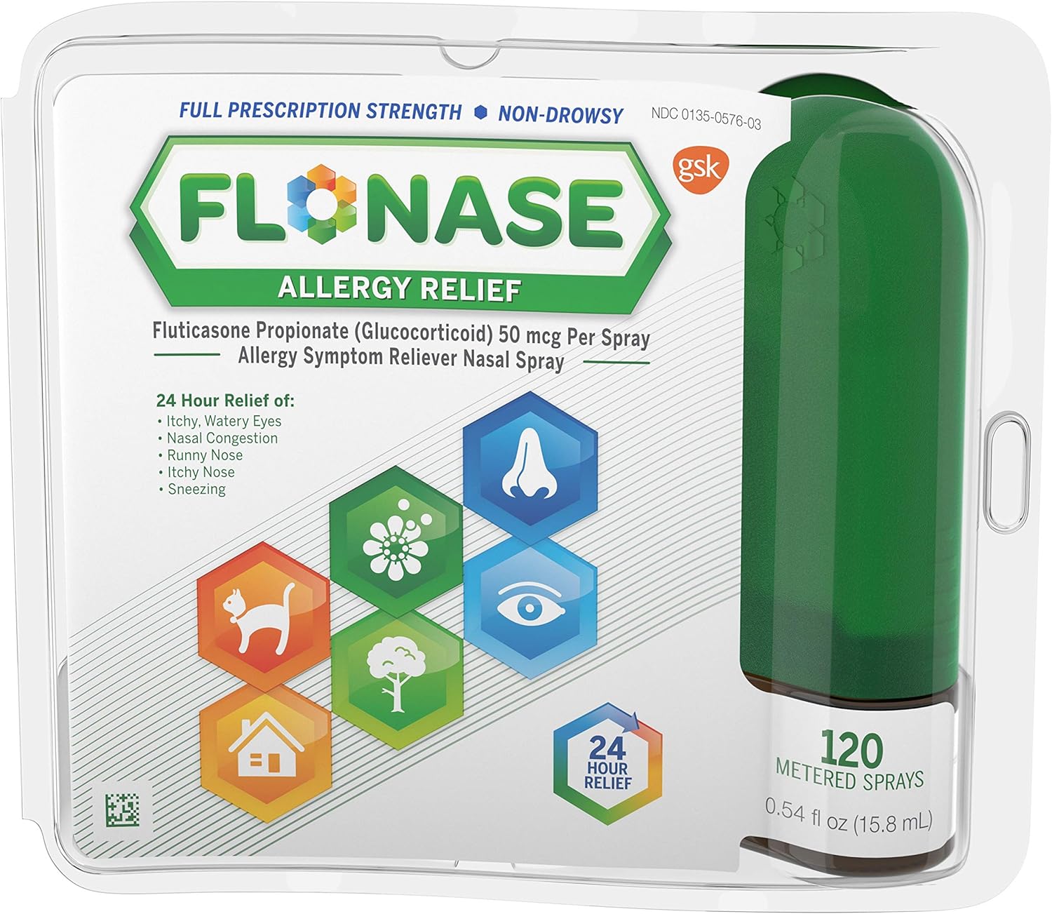 Flonase Allergy Relief Nasal Spray 120 Metered Sprays Review