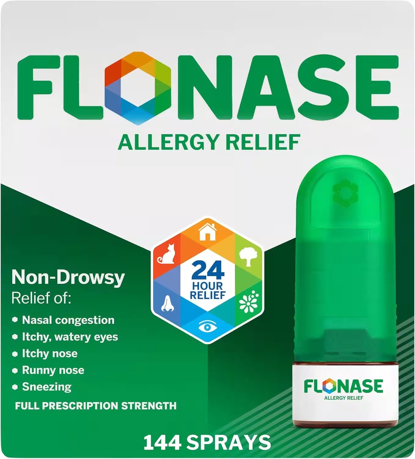 Flonase Allergy Relief Nasal Spray 144 Sprays Review