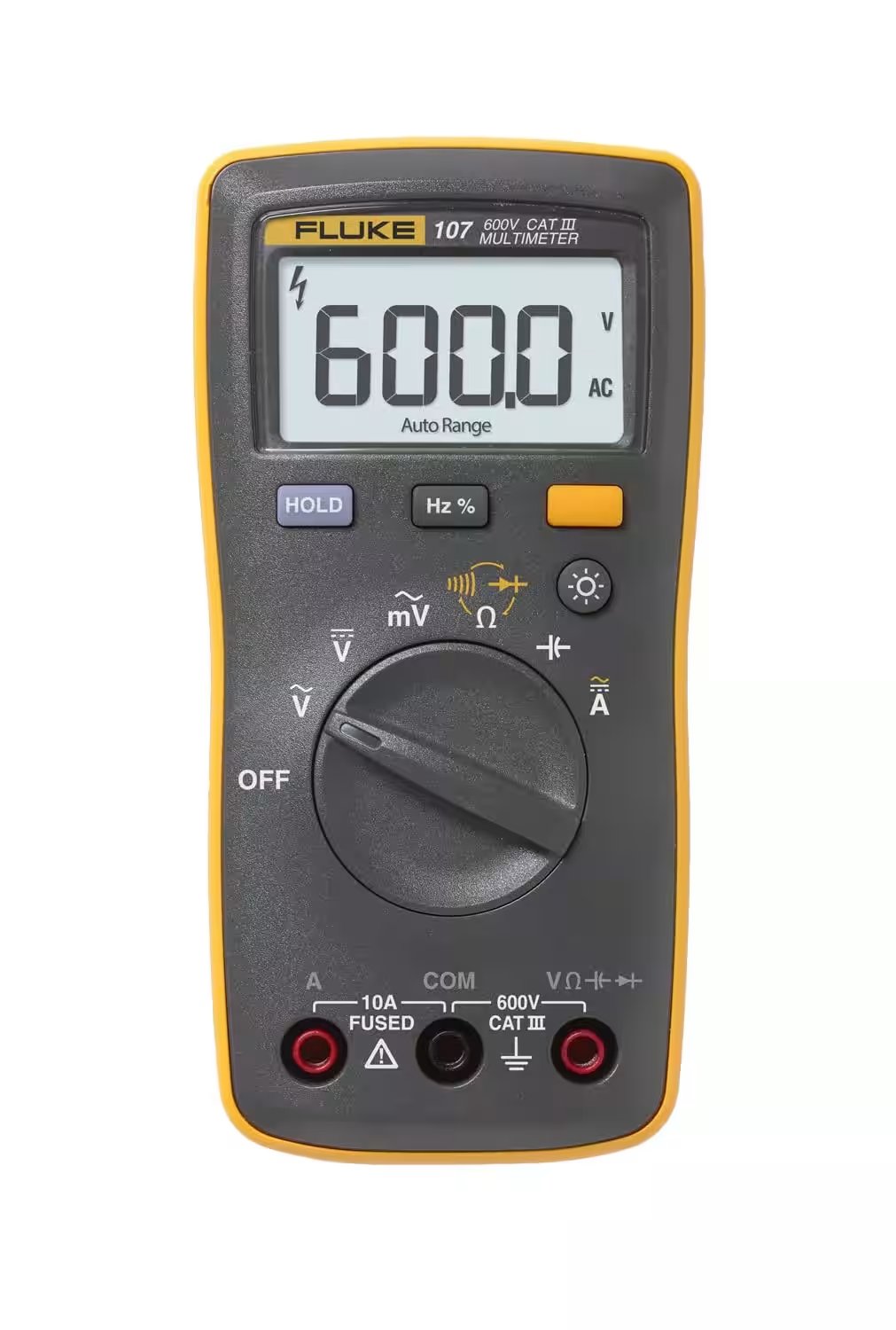 Fluke 107 AC DC Current Handheld Digital Multimeter Review