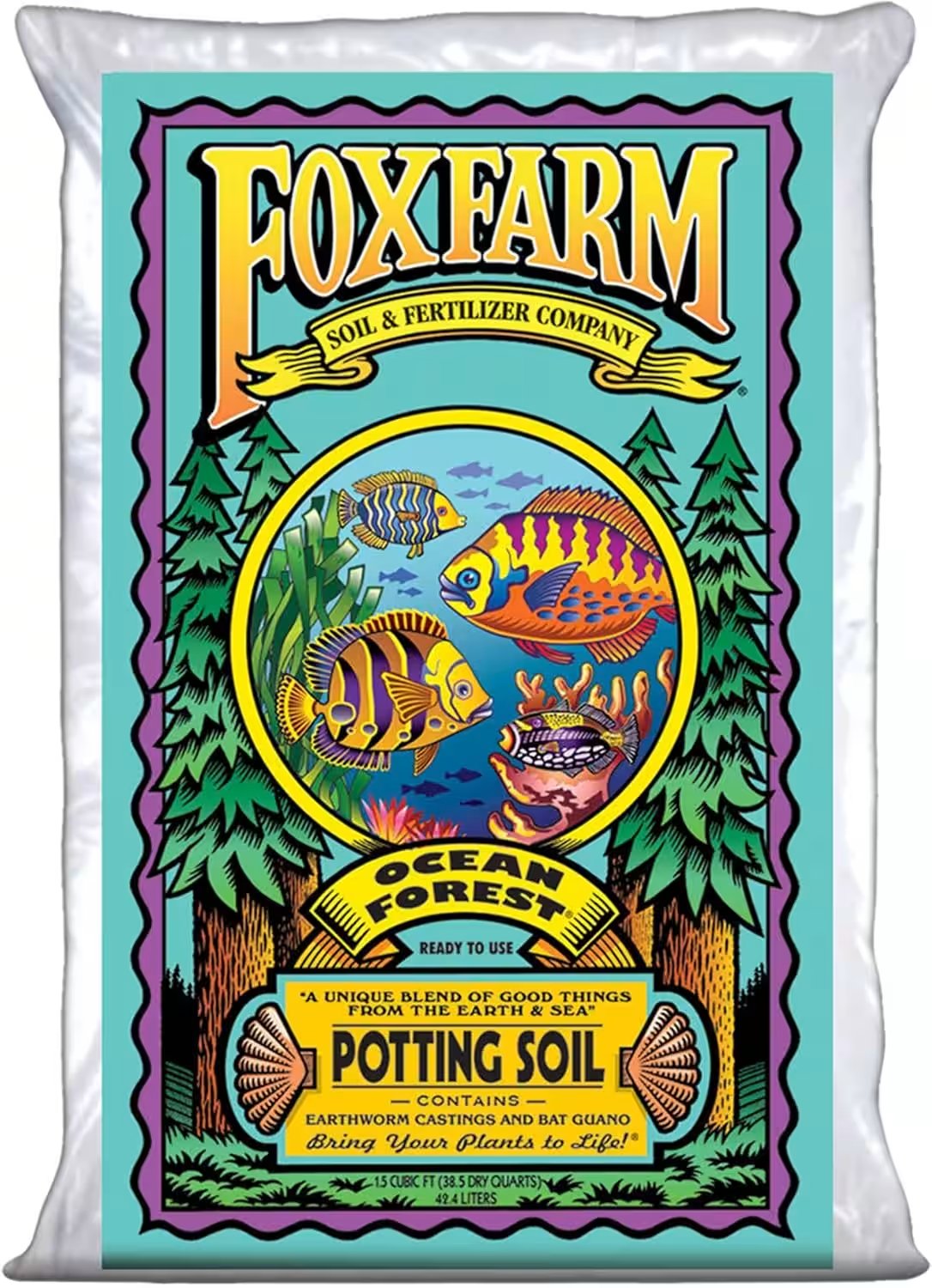 FoxFarm Ocean Forest Potting Soil Mix 1.5 Cu Ft Review
