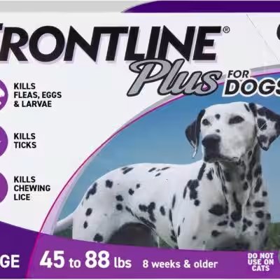 Frontline Plus Flea Tick Treatment Dogs 45-88 Lbs 6 Doses Review: Is This Top-Rated Amazon Pick Worth $30? - Product Image
