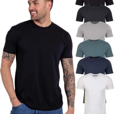 Fruit of the Loom Crew T-Shirt 6-Pack Review: The Amazon Best Seller With 85,000+ Reviews Tested - Product Image