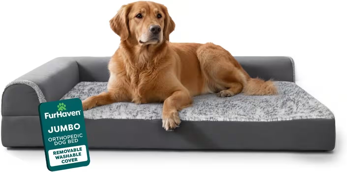 Furhaven Orthopedic Dog Bed L Shaped Chaise Sofa Jumbo Review
