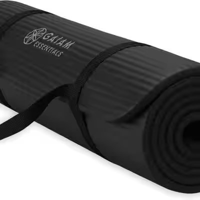 Gaiam Essentials Thick Yoga Mat with Strap 72x24 Review: Why This 4.6-Star Amazon Best-Seller Deserves the Hype - Product Image