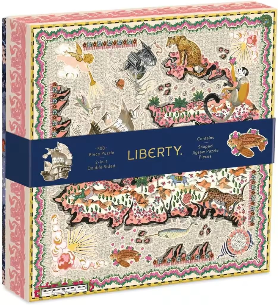 Galison Liberty London Floral 500 Piece Puzzle Review: Is This Top-Rated Amazon Pick Worth $35? - Product Image