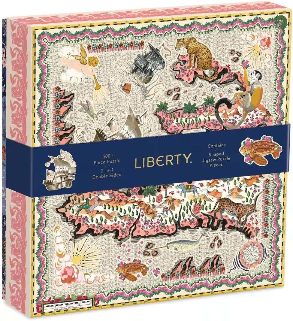 Galison Liberty London Floral 500 Piece Puzzle Review