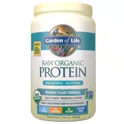 Garden of Life Raw Organic Protein Unflavored 20oz Review: Is This Top-Rated Amazon Pick Worth $20? - Product Image