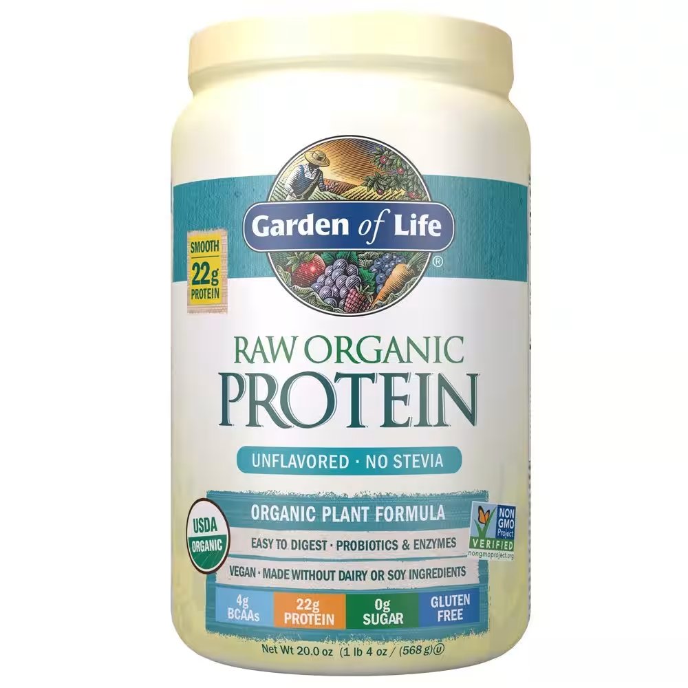 Garden of Life Raw Organic Protein Unflavored 20oz Review: Is This Top-Rated Amazon Pick Worth $20? - Product Image