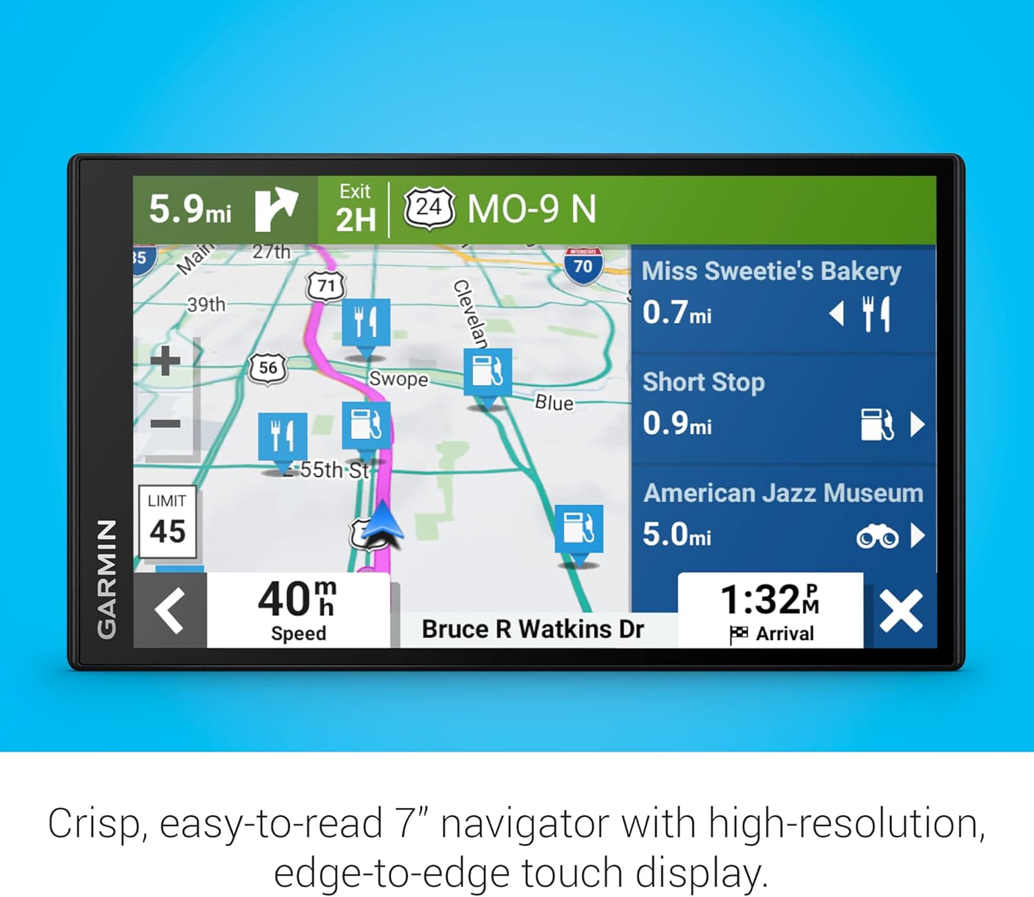 Garmin DriveSmart 76 7 Inch GPS Navigator - Design and Build Quality