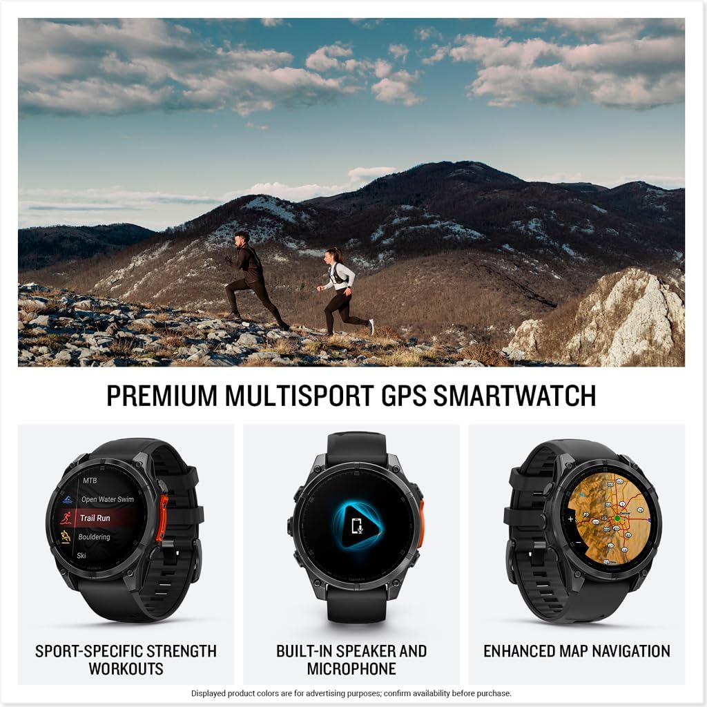 Garmin Fenix 8 AMOLED 47mm GPS Multisport Watch - Design and Build Quality