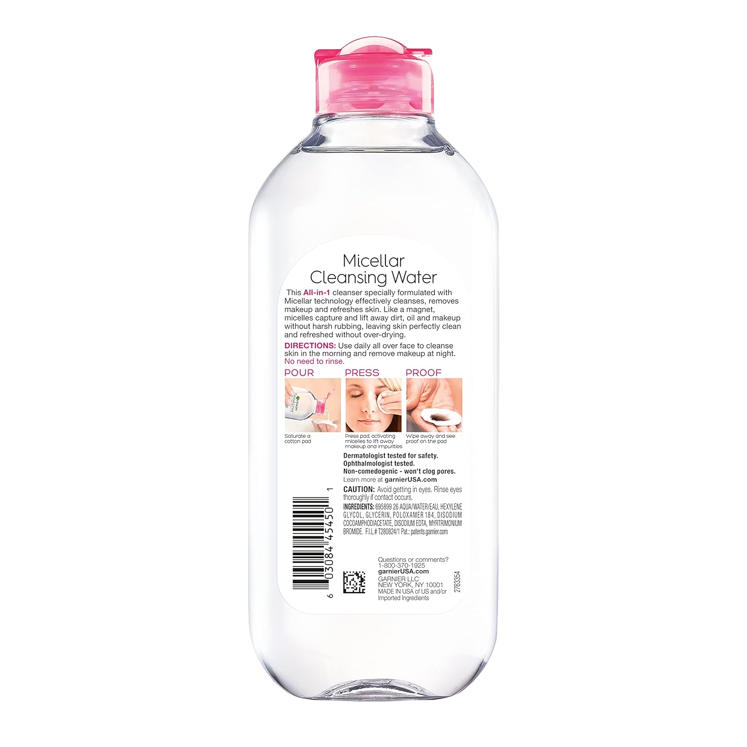 Garnier Micellar Cleansing Water - Design and Build Quality