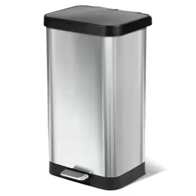 Glad Stainless Steel Step Trash Can 20 Gallon Review: Why 25,000+ Amazon Buyers Can't Stop Raving About It - Product Image