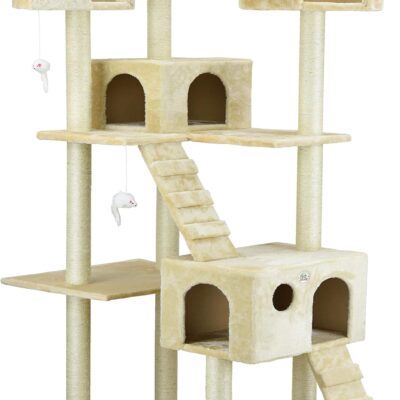 Go Pet Club 72 Inch Cat Tree Beige Review: The 8,000+-Review Amazon Hit — Worth Your Money? - Product Image