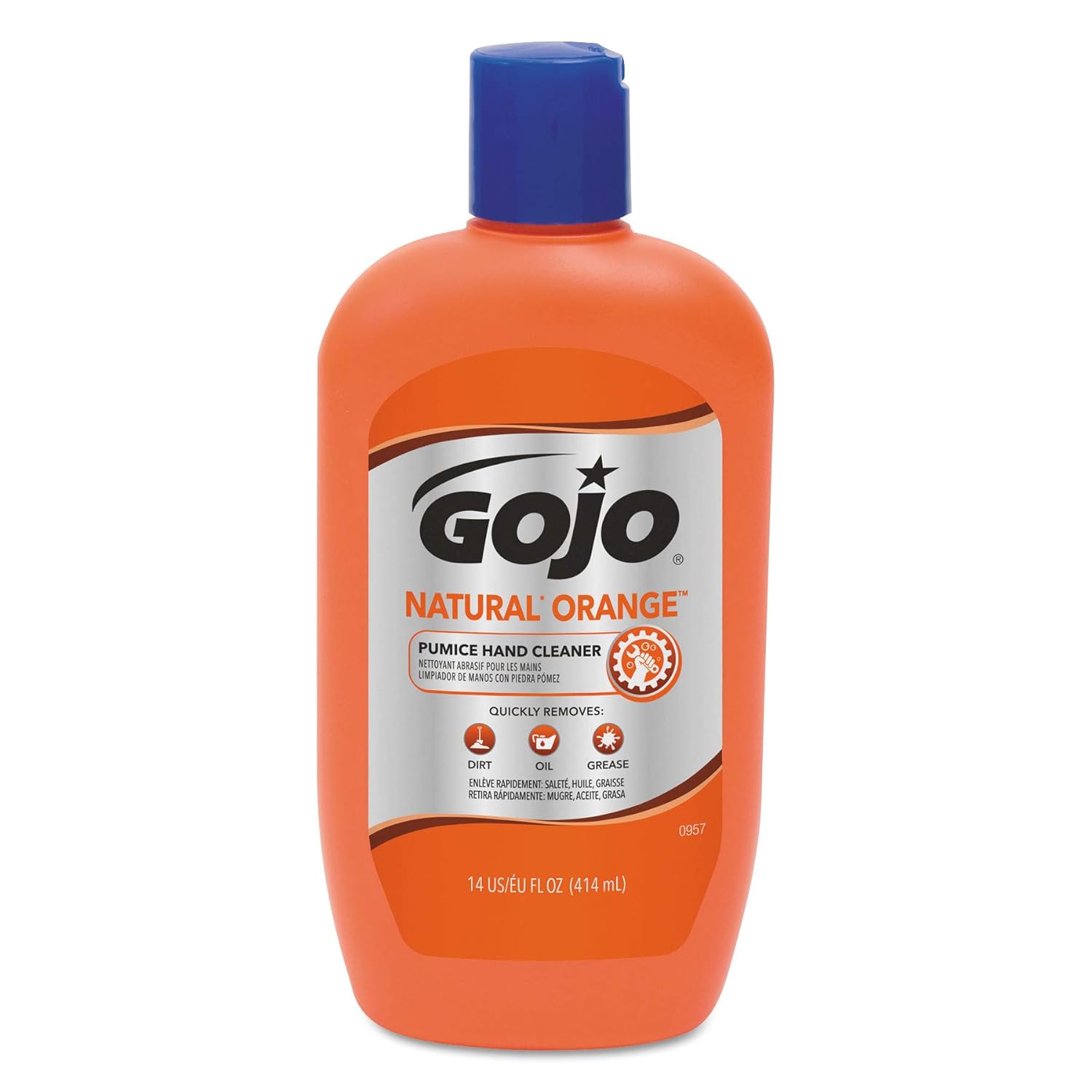 GOJO Natural Orange Pumice Hand Cleaner, 14 oz - Performance: Where It Counts