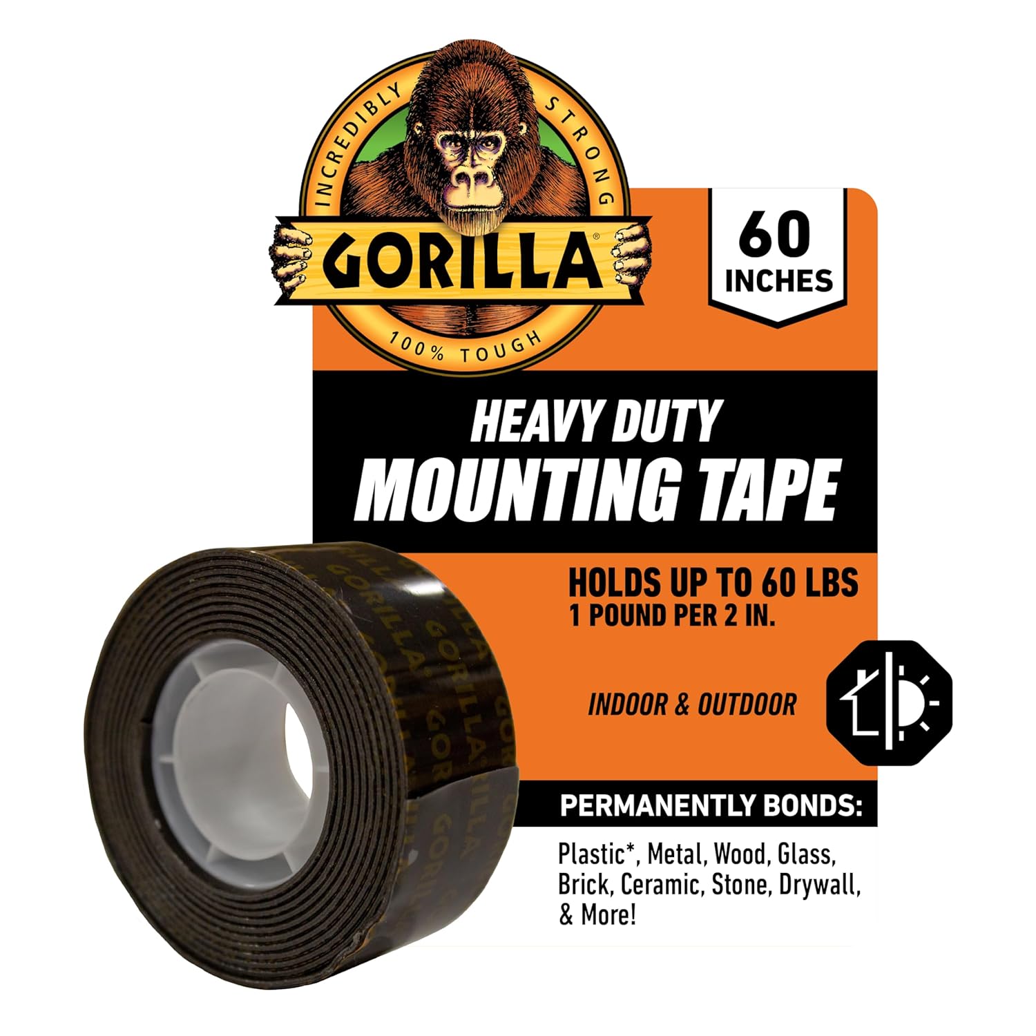 Gorilla Black Duct Tape 1.88in x 35yd Review