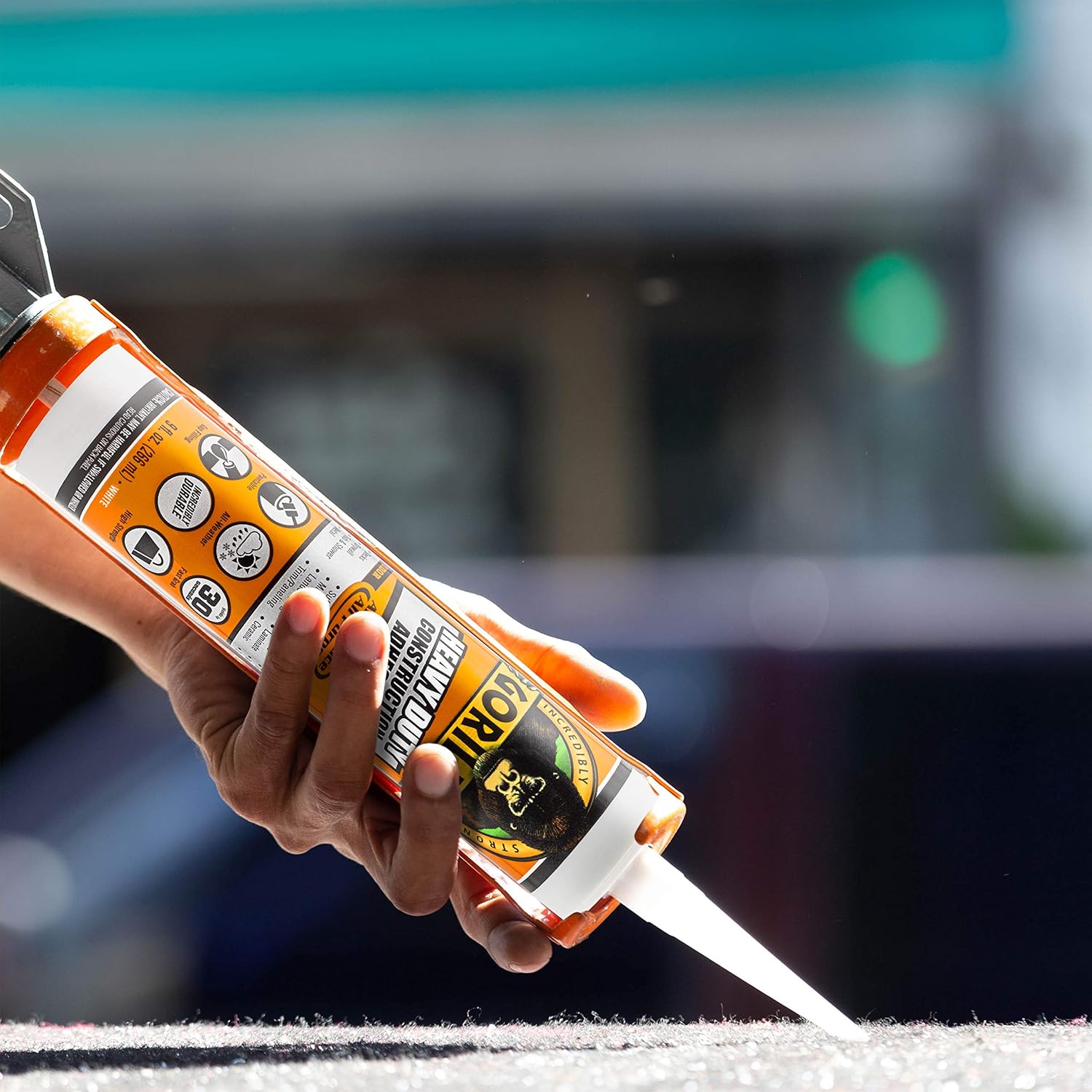 Gorilla Heavy Duty Construction Adhesive 9oz - Performance Testing