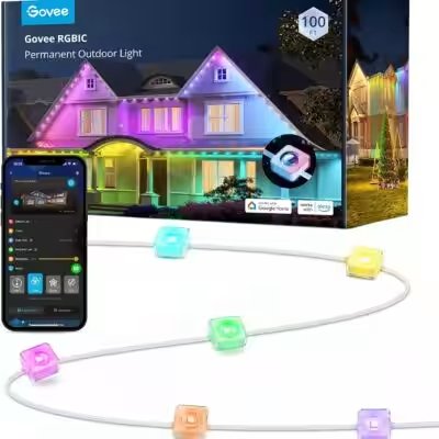 Govee Permanent Outdoor Lights 100ft RGBIC WiFi Review: We Tested the Amazon Bestseller So You Don't Have To - Product Image