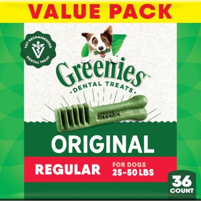 Greenies Original Dental Dog Treats, Regular Size, 36 oz Review: Why This 4.7-Star Amazon Best-Seller Deserves the Hype - Product Image
