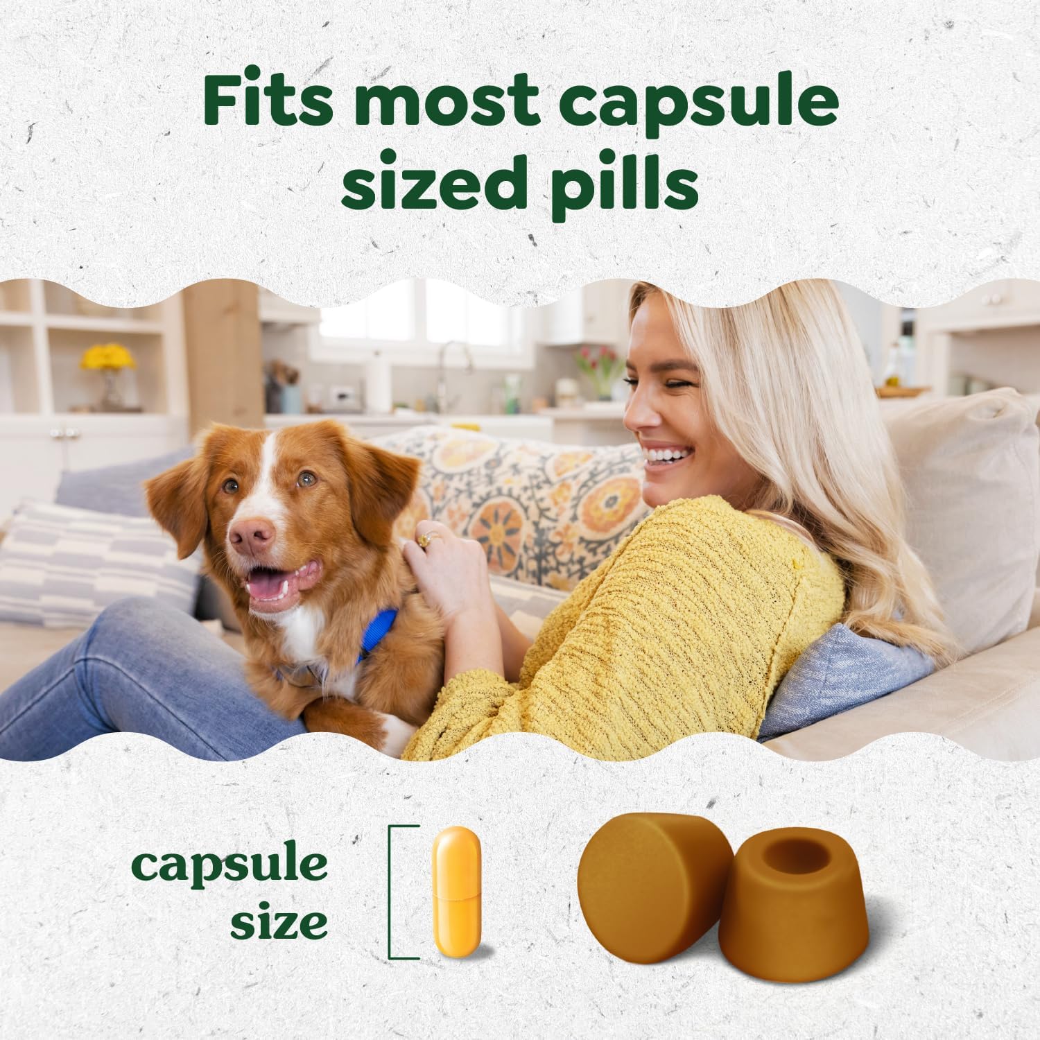 Greenies Pill Pockets Dog Treats Capsule Size Peanut Butter - How It Compares