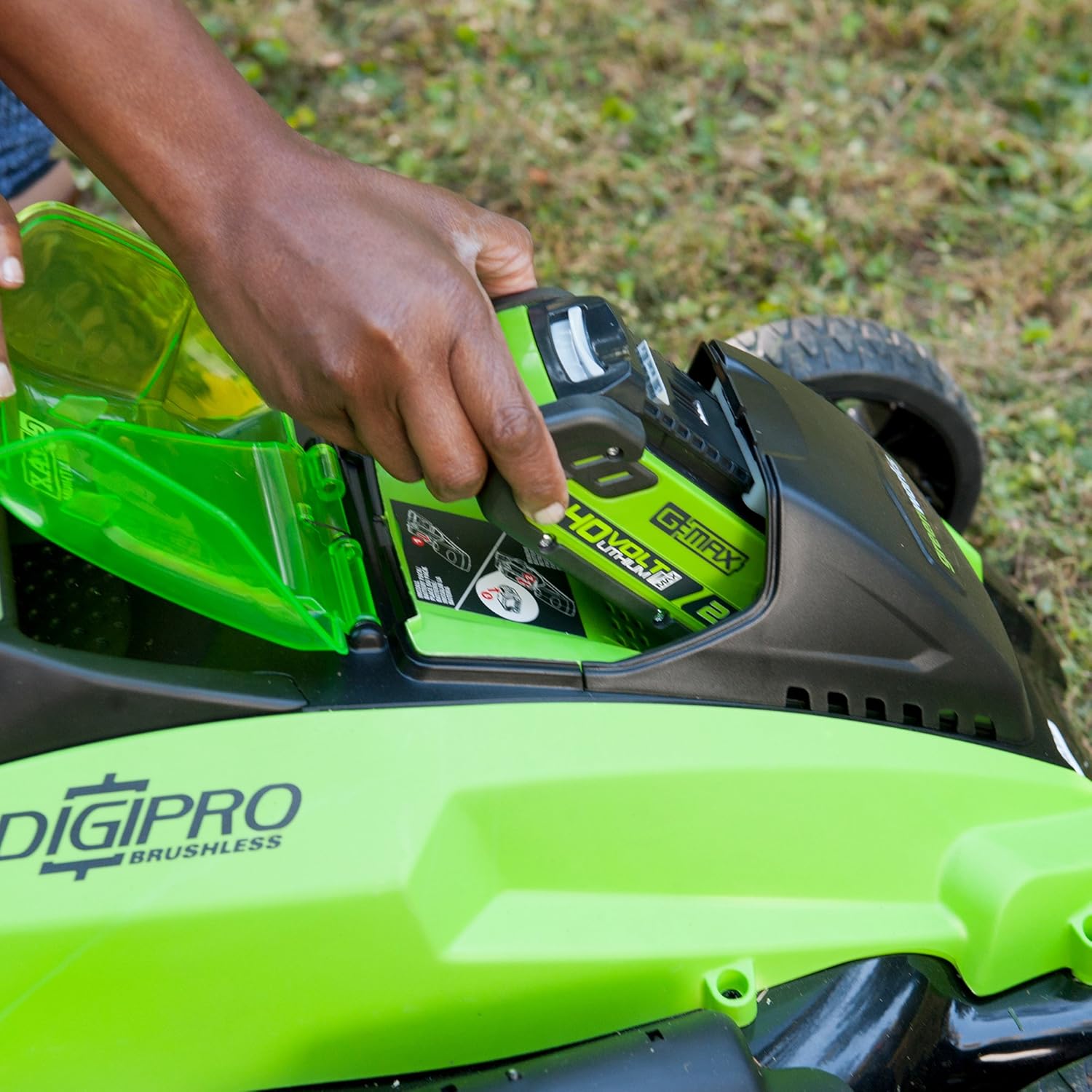 Greenworks 40V 16 Inch Cordless Lawn Mower Battery Included - Performance Testing