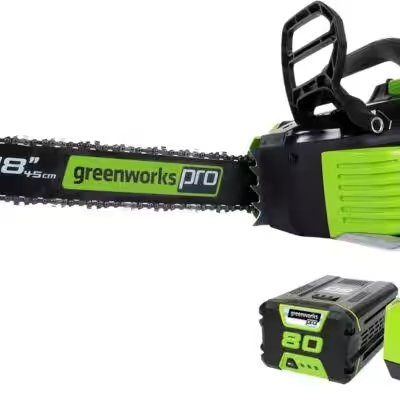 Greenworks 80V 18 Inch Cordless Chainsaw Review — The Amazon Favorite With 20,000+ Ratings Put to the Test - Product Image