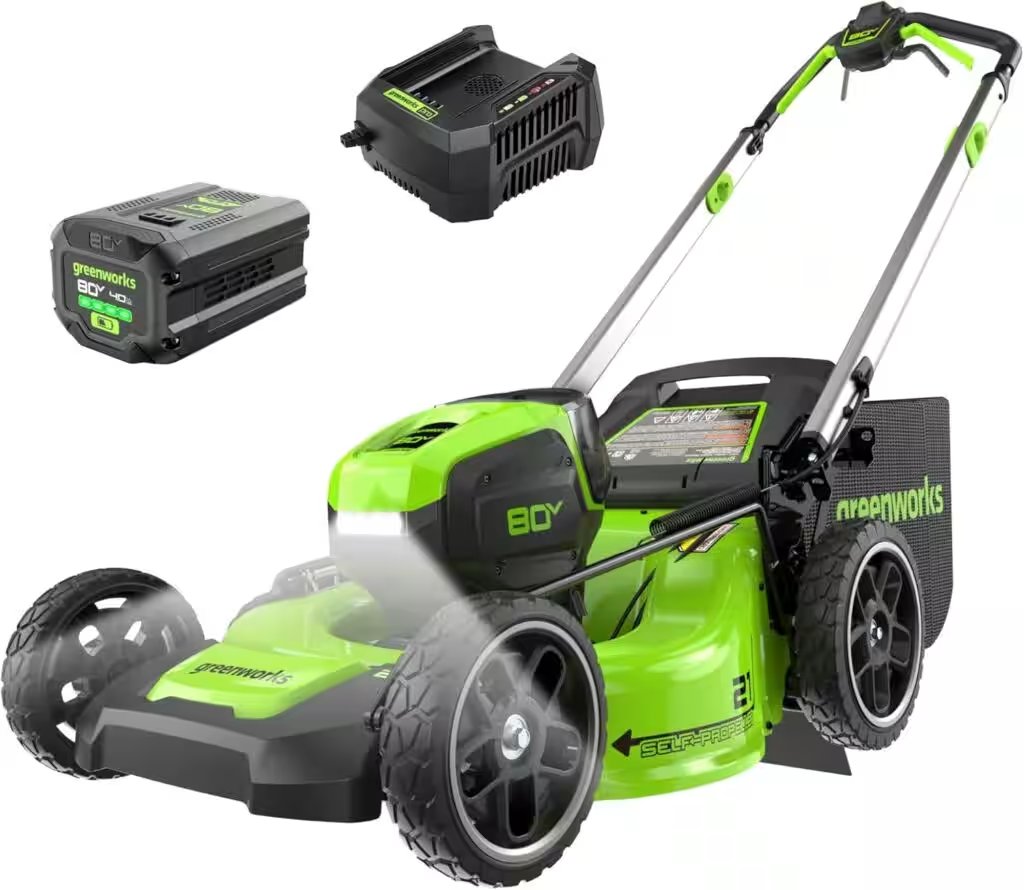 Greenworks Pro 80V 21 Inch Cordless Lawn Mower GLM801602 Review — The Amazon Favorite With 25,000+ Ratings Put to the Test - Product Image