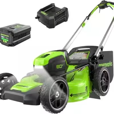 Greenworks Pro 80V 21 Inch Cordless Lawn Mower GLM801602 Review — The Amazon Favorite With 25,000+ Ratings Put to the Test - Product Image