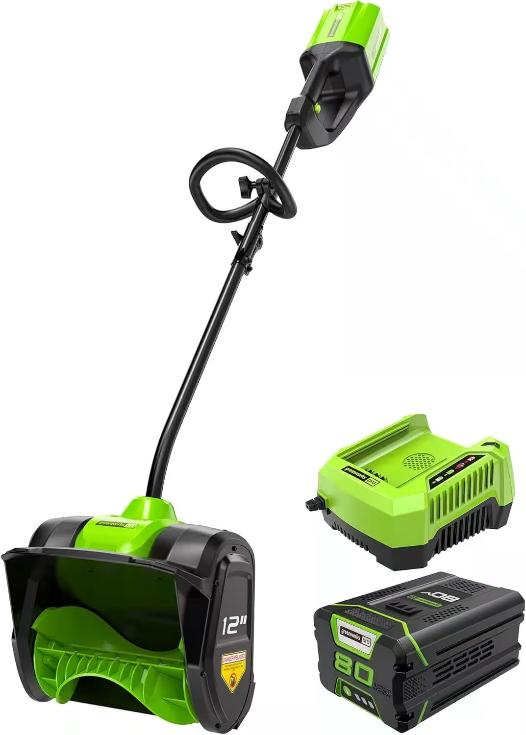 Greenworks Pro 80V Snow Shovel 12 Inch Cordless Review
