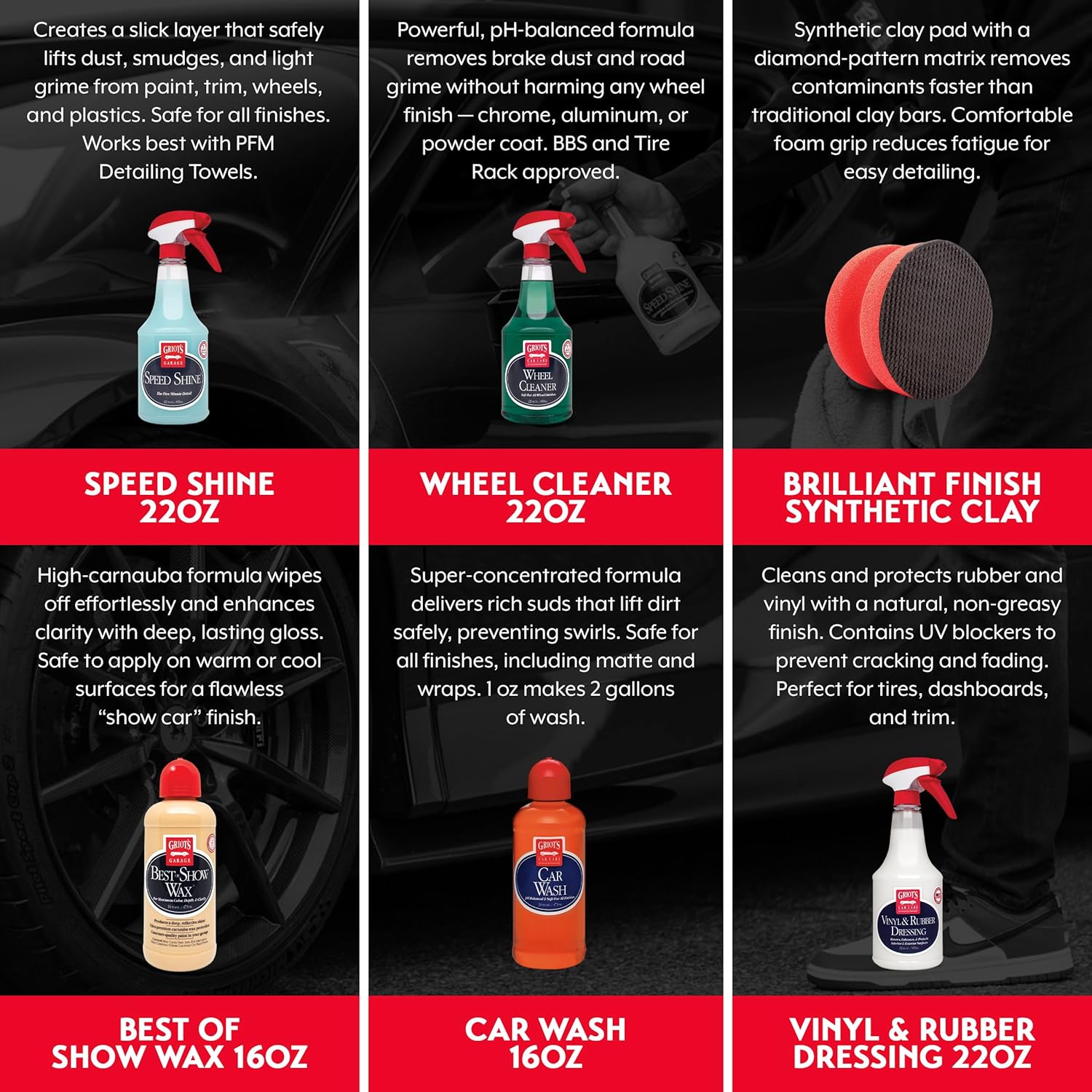 Griot's Garage Complete Car Care Kit 11 Piece - Real-World Performance