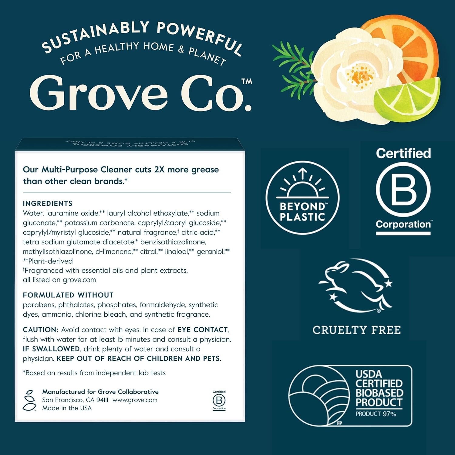 Grove Collaborative Multi-Purpose Cleaner Concentrate 3 Pack - Is It Worth the Price?