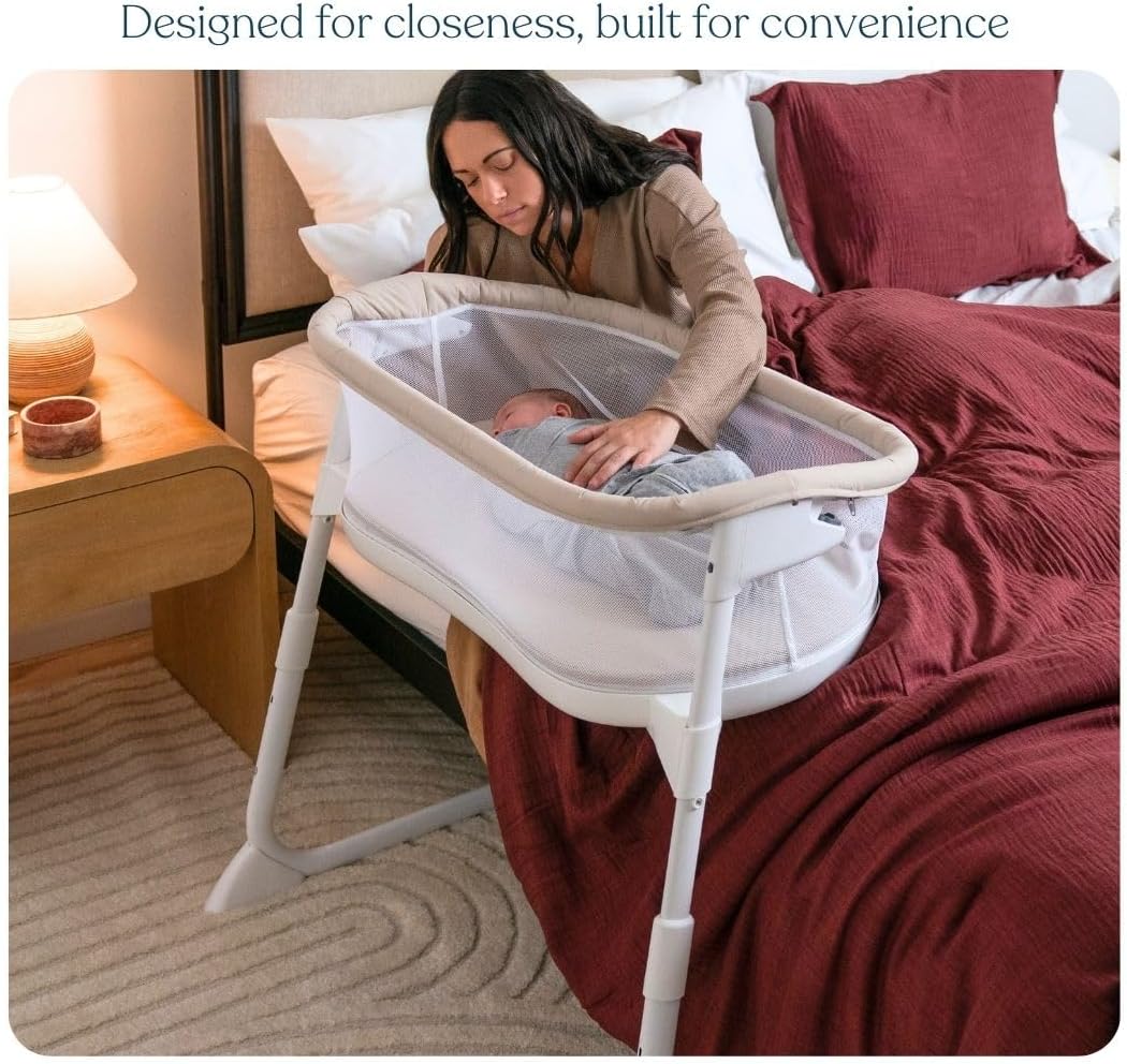 Halo DreamNest Open Airflow Sleep System Bassinet - Design and Build Quality