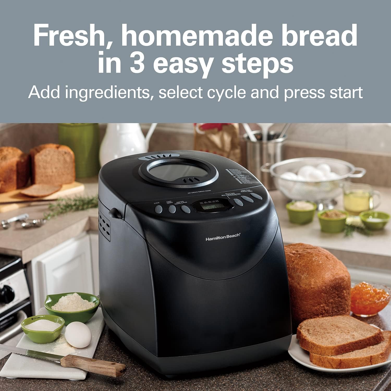 Hamilton Beach Bread Maker Machine 29882 - Key Specifications