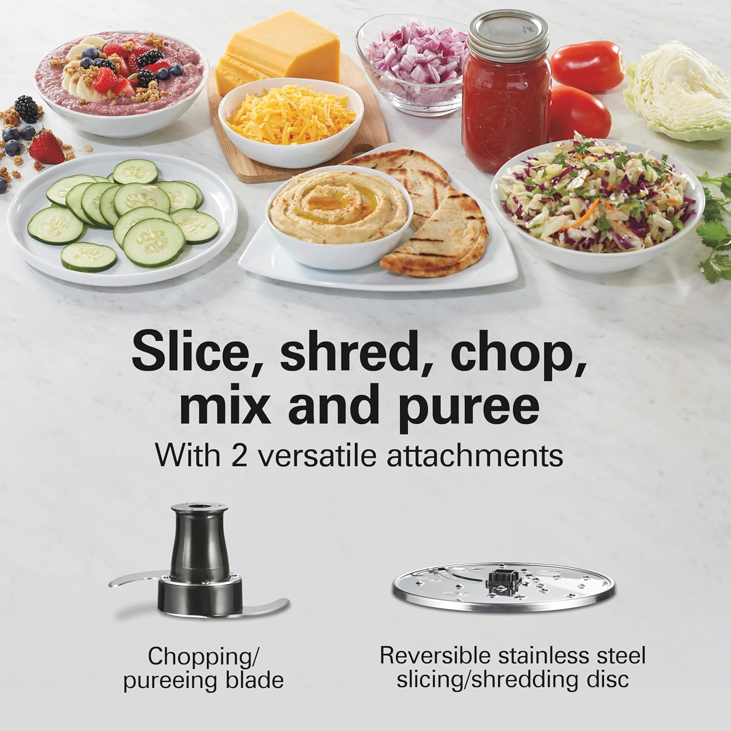 Hamilton Beach Stack Snap 12 Cup Food Processor - Performance Testing