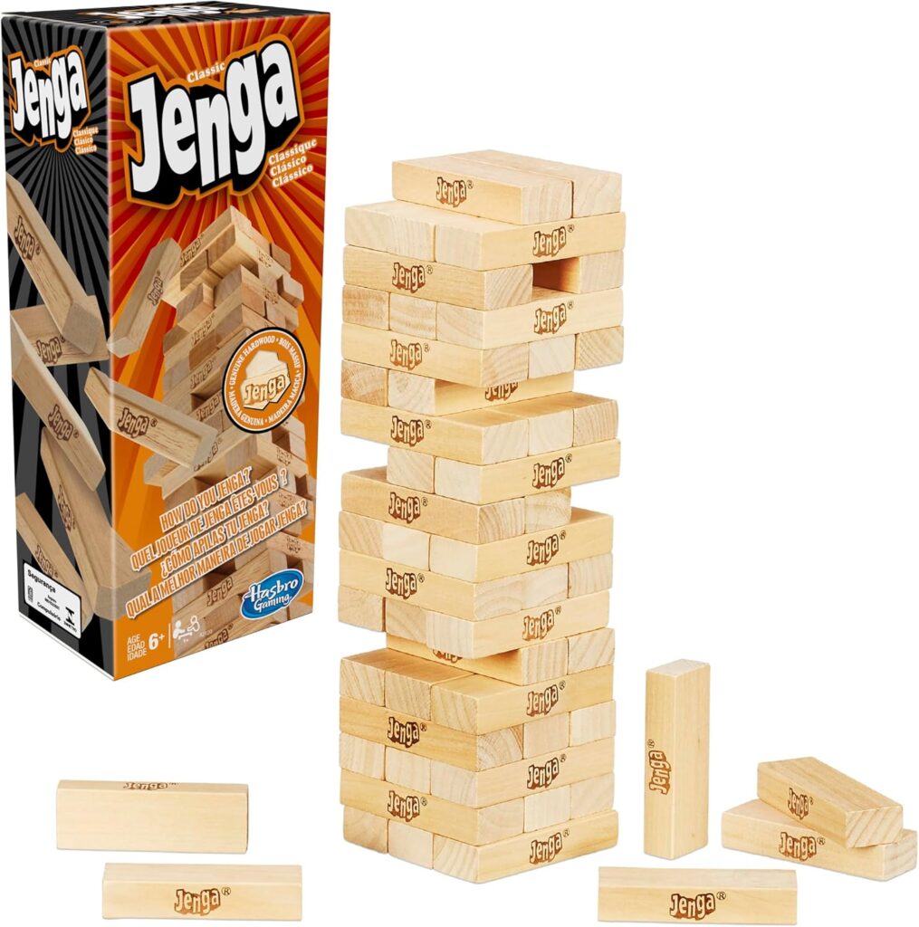 Hasbro Gaming Jenga Classic Wood Block Game Review 2026: Is the Amazon Bestseller Worth the Hype? - Product Image