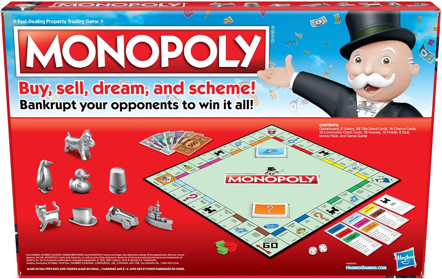 Hasbro Monopoly Classic Board Game - Performance: Where It Counts
