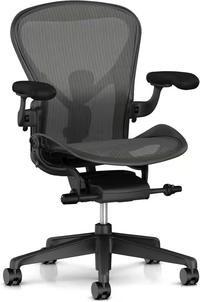 Herman Miller Aeron Chair Remastered Size B Graphite Review: Why This 4.5-Star Amazon Best-Seller Deserves the Hype - Product Image