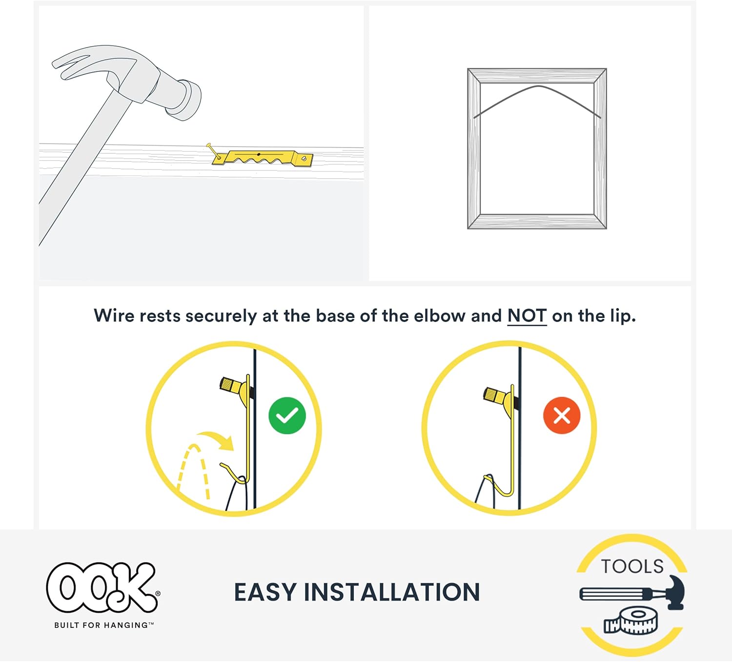 Hillman Anchor Wire Picture Hanging Kit 50 Piece - Performance Testing
