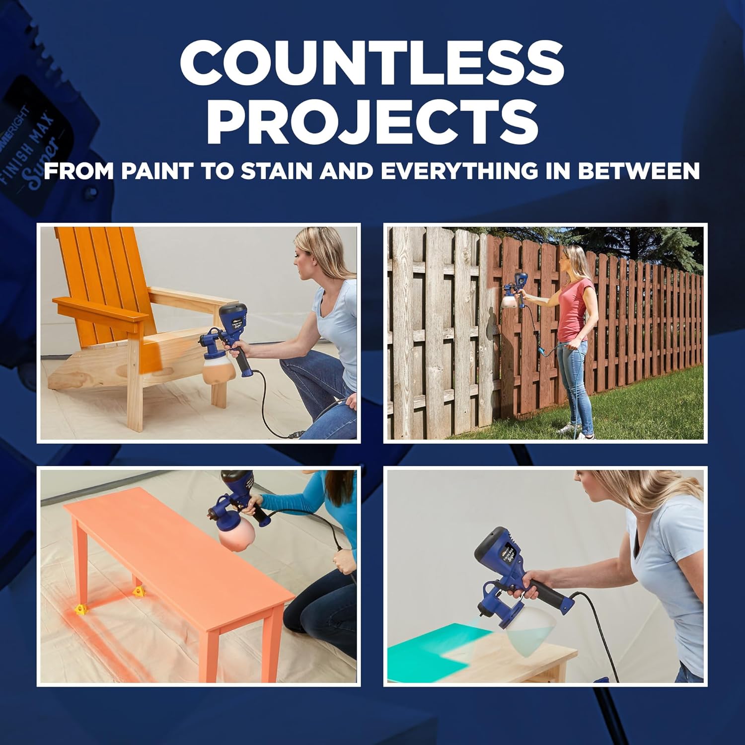 HomeRight Super Finish Max Extra Power Painter C800971 - Key Specifications