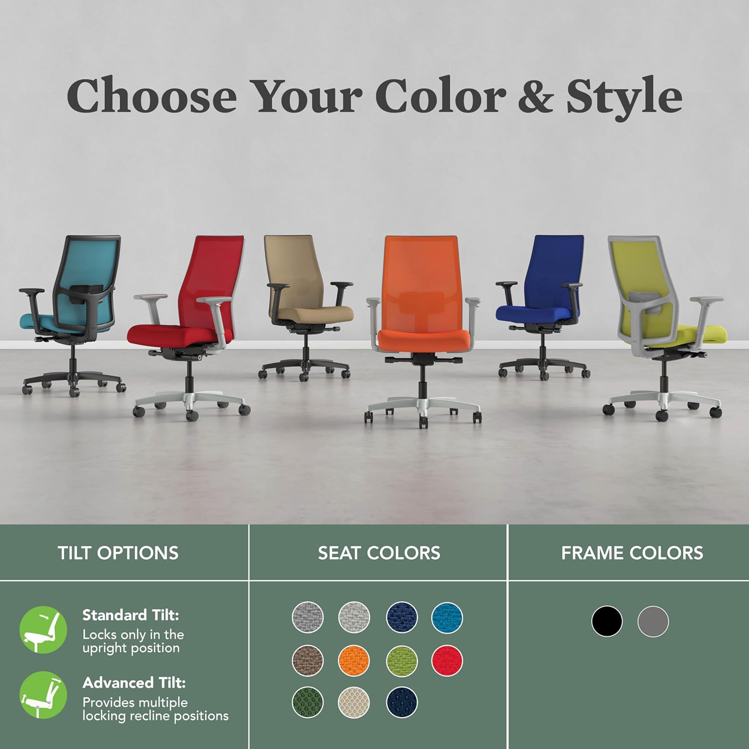 HON Ignition 2.0 Ergonomic Office Chair Mesh Back - How It Compares