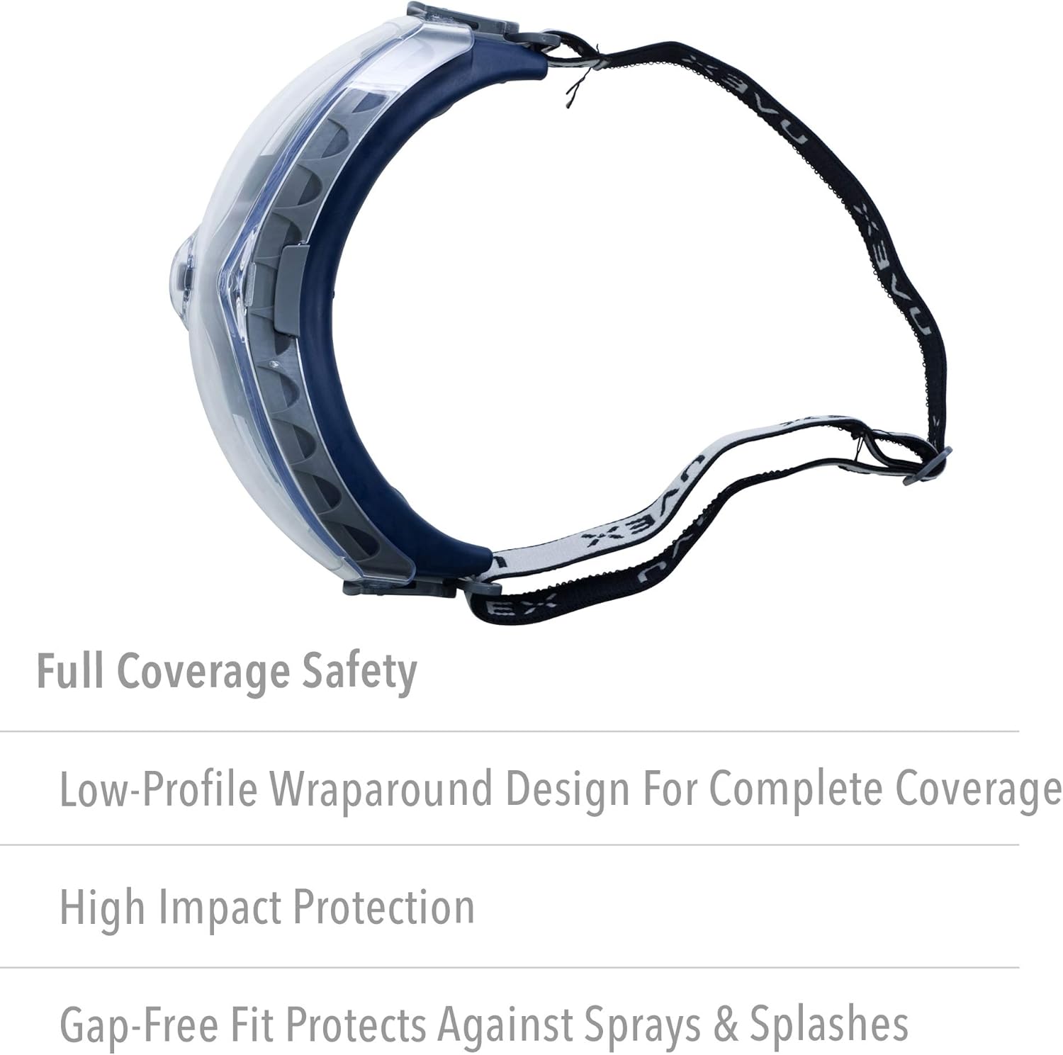 Honeywell Uvex Stealth OTG Safety Goggles Anti-Fog - Key Specifications