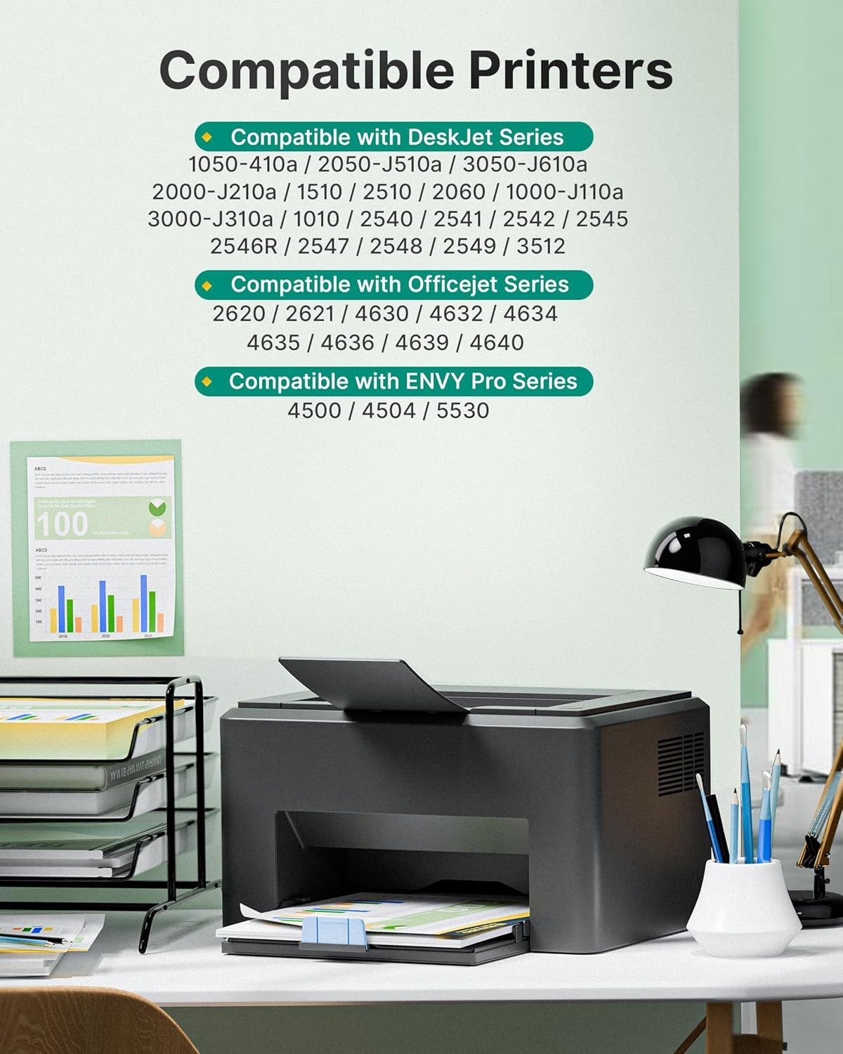 HP 61 Ink Cartridge Combo Pack Black and Color - Key Specifications