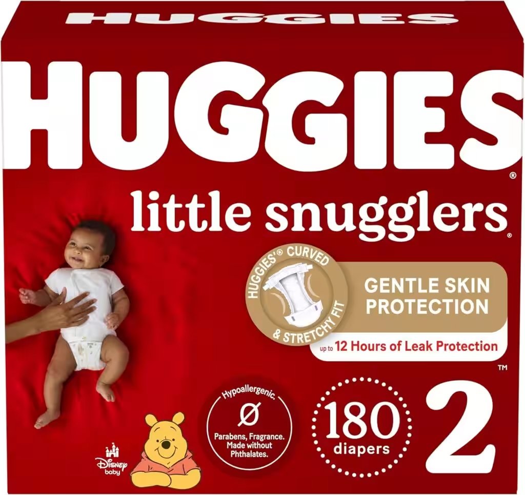 Huggies Little Snugglers Diapers Size 2 180 Count Review — 30,000+ Amazon Ratings Later, Here's Our Honest Verdict - Product Image