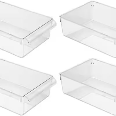 iDesign Linus Fridge Bins 4 Piece Set Clear Organizer Review — 12,000+ Amazon Ratings Later, Here's Our Honest Verdict - Product Image
