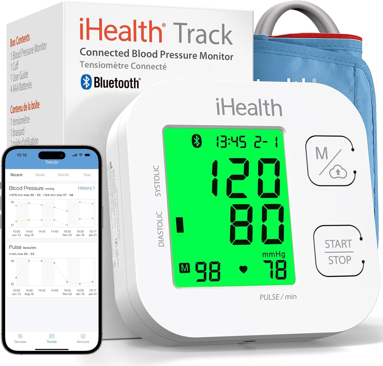 iHealth Track Smart Upper Arm Blood Pressure Monitor Review