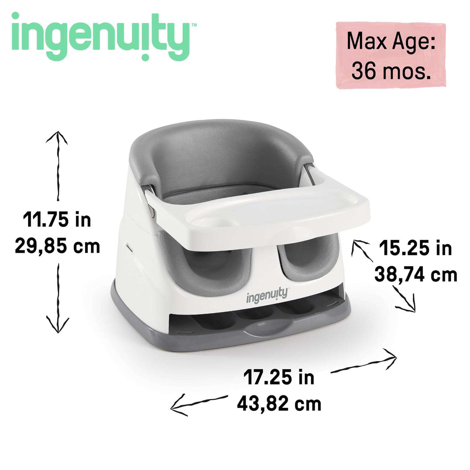 Ingenuity Baby Base 2-in-1 Booster Feeding Seat - How It Compares